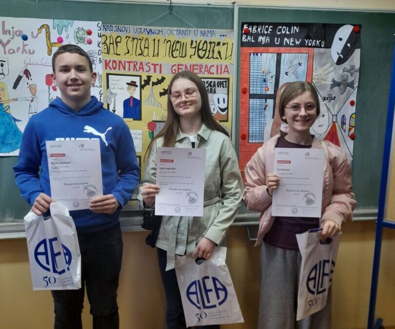 Županijska razina natjecanja Čitanjem do zvijezda