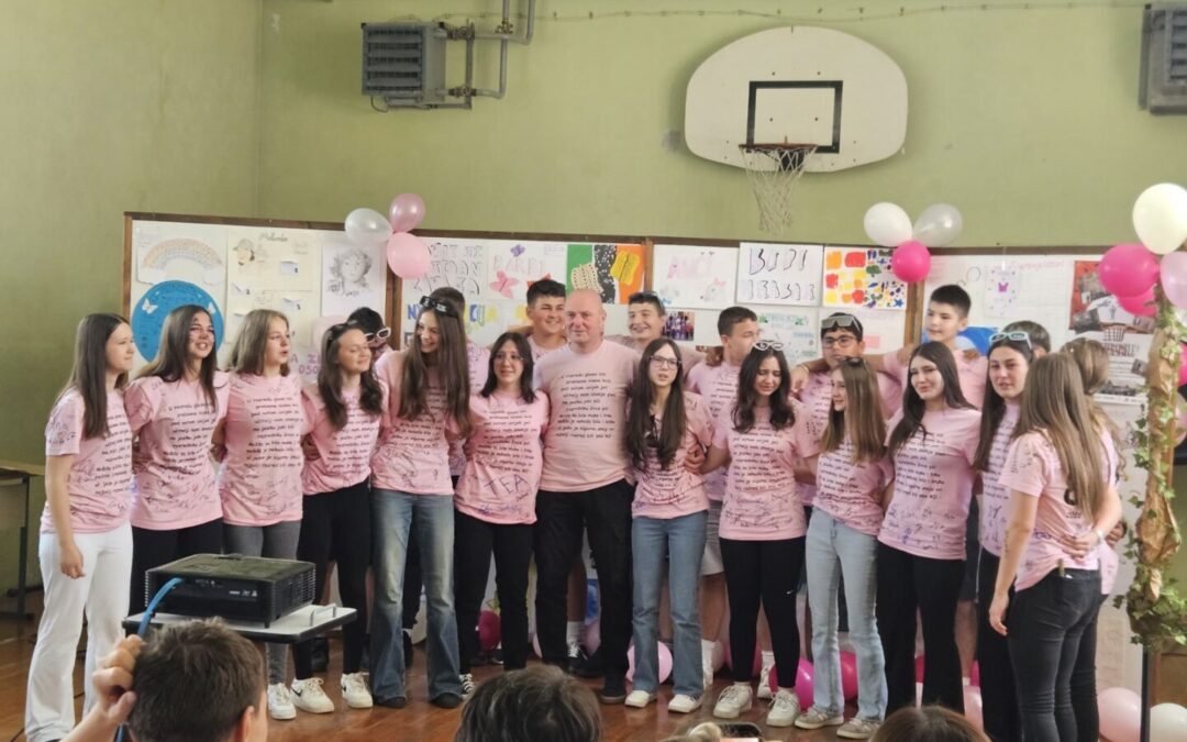Oproštaj osmaša i zahvala dragoj učiteljici